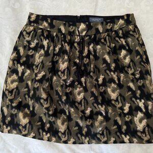 Shiny Camo Mini Skirt - Gryphon New York - Medium